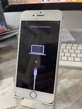 iPhone 6s Argent 16GO   s'allume   Certainement compte iCloud, débloqué d'occasion  Caudebec-en-Caux