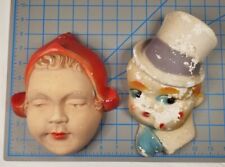 Vintage face chalkware for sale  Perrysburg