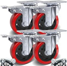 fixed castor wheels for sale  Ireland