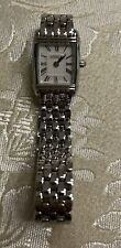 Michel Herbelin Women's Art Deco Mini Bracelet Watch Stainless Steel, used for sale  Shipping to South Africa