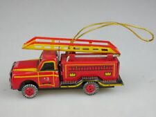 Camión de bomberos ZZ Alemania chapa metálica Feuerwehr Vomag adorno litografía lata 118320 segunda mano  Embacar hacia Argentina