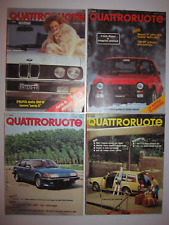 Quattroruote annata 1982 usato  Italia