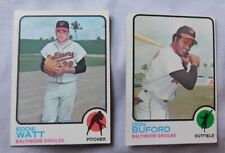 1973 Topps Baltimore Orioles cartão de beisebol escolha um comprar usado  Enviando para Brazil