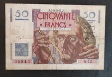 Billet francs verrier d'occasion  Ogeu-les-Bains