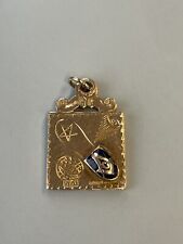 Gold masonic pendant for sale  LONDON