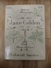 Botanic manuscript jane for sale  Fort Worth