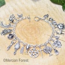 Witches charm bracelet for sale  SWINDON