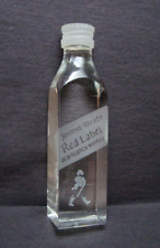 JOHNNIE WALKER autêntico vidro sólido gravado a laser barra display mini garrafa comprar usado  Enviando para Brazil