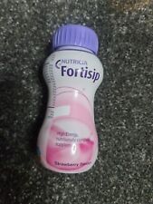 Nutricia fortisip strawberry for sale  ROMFORD