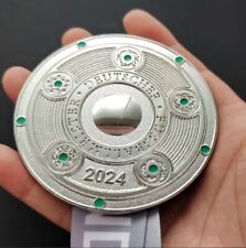 Medalla + cinta de la Bundesliga 2024 80 mm de diámetro 27 mm de grosor Meisterschale Alemania segunda mano  Embacar hacia Argentina