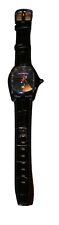 Usado, Relógio de pulso feminino Chronotech couro preto cristal Swarovski NOVO facetado comprar usado  Enviando para Brazil