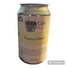 Original Beer Can Candle Co. Vanilla Stout perfumado 10,5 oz. Tempo de queima de 55 a 60 horas, usado comprar usado  Enviando para Brazil