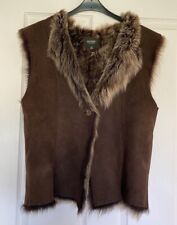 Real shearling gilet for sale  UK