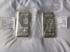 1kg metalor silver for sale  LONDON