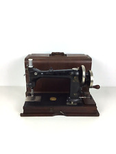 Antique Sewing Machine Wheeler & Wilson Hand Crank with Case D9 No 2827751 for sale  Shipping to South Africa