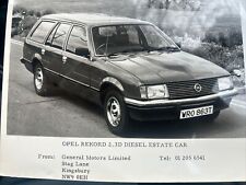 Opel rekord 2.3d for sale  Kendal