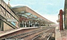 Early  NORTHWICH  Railway Station  CHESHIRE   Postcard for sale  CARMARTHEN