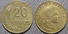 Peru 20 centavos usato  Vobarno