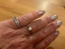 Solitaire ring platinum for sale  NEWMARKET