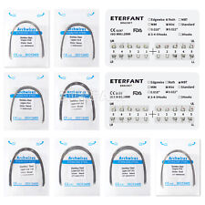 Arame ortodôntico dental ETERFANT arco SS retangular natural/mini suportes, usado comprar usado  Enviando para Brazil