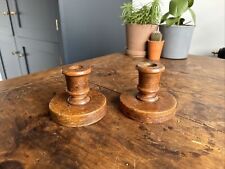 Vintage pair wooden for sale  DERBY