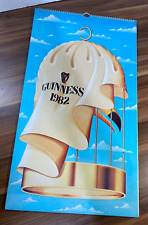 Guinness calendar 1982 for sale  CULLOMPTON