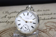 Schöne antike American Watch Co WALTHAM Silber Taschenuhr pocket watch C.1909, usado comprar usado  Enviando para Brazil