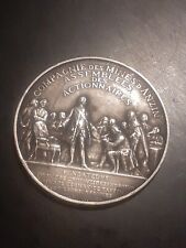 Médaille argent commémorativ d'occasion  Paris V