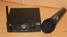 Receptor estacionario AKG SR40 Mini pro US25C WMS40 con micrófono HT40, USADO. segunda mano  Embacar hacia Argentina