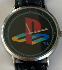 Usado, Antigo Relógio Accutime Sony Playstation Masculino Tom Prata 43mm FUNCIONA RARO comprar usado  Enviando para Brazil