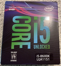 Intel Core i5-8600K CPU - 6x 3,6 GHz - LGA 1151 - Coffee Lake-S SR3QU OVP comprar usado  Enviando para Brazil