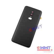 para OnePlus6 A6000 A6003 6,28" tampa traseira preta meia-noite bateria ZVHB588, usado comprar usado  Enviando para Brazil