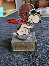 Peanuts Snoopy Aviva Trophy "World's Greatest" for sale  Shipping to South Africa