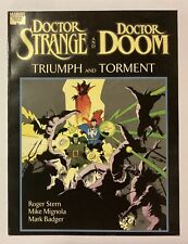 Dr. Strange Dr. Doom: Triumph And Torment Mike Mignola Art 1989 primera edición SC segunda mano  Embacar hacia Argentina