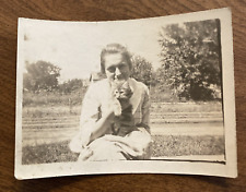 1930s woman holding for sale  New Hartford