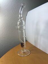 RARE 2012 Bates x Worm Glass Marble Recycler Clear Water Pipe 14mm Male Used for sale  Shipping to South Africa