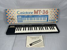 Usado, Órgano piano eléctrico retro japonés años 80 Casiotone MT-36 44 teclas batería funcionamiento segunda mano  Embacar hacia Argentina