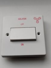 Fan isolator switch for sale  GLASGOW