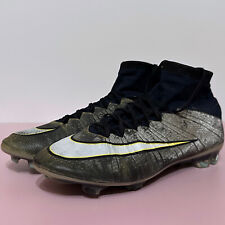 Botines de fútbol americano plateados Nike Mercurial Superfly IV 4 CR7 FG talla EE. UU. 9,5 segunda mano  Embacar hacia Argentina