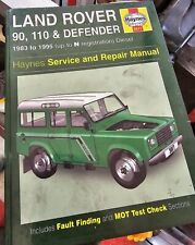 Haynes manual landrover for sale  COVENTRY