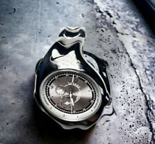 Usado, Nuevo Hecho Acero Inoxidable Premium Reloj Triaxial Y2K Banda de Hierro Swoosh Único segunda mano  Embacar hacia Argentina
