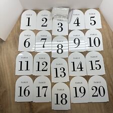Large table numbers for sale  Syracuse