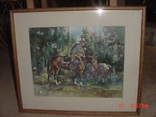 Large framed vintage for sale  Bothell