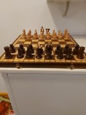 Schachspiel holz gebraucht kaufen  Heßdorf