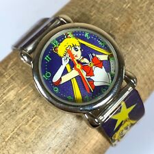 Reloj de estación urbana de cuarzo vintage 1999 Sailor Moon unisex para niños segunda mano  Embacar hacia Argentina