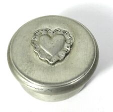 tin small heart round for sale  Charlottesville