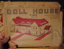 Kit raro casa de bonecas 1925 papel papel papelão brinquedo casa de bonecas comprar usado  Enviando para Brazil