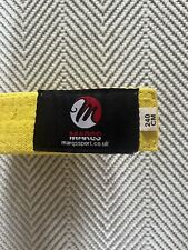 Judo belt yellow for sale  WELWYN GARDEN CITY