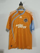 Camiseta deportiva de fútbol Houston Dynamo FC EE. UU. 2009 2010 para el hogar de Adidas NUEVA STOCK ANTIGUO segunda mano  Embacar hacia Argentina