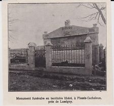 1917 monument funeraire d'occasion  France
